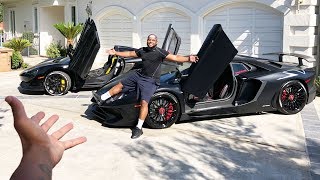 RICH YOUTUBER BUYS A BRAND NEW LAMBORGHINI AVENTADOR SV!