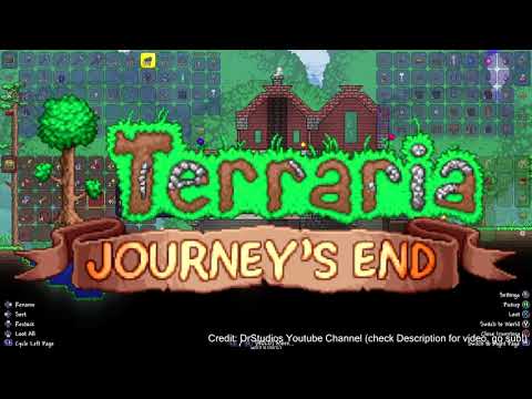 Terraria Journey's End (1.4) Console UI Teaser Xbox One, PS4, Switch (Terraria 1.4 Console News)