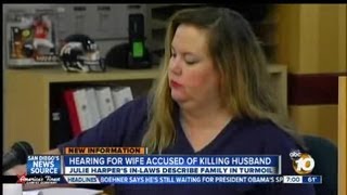 Hearing held for wife accused of killing school teacher husband