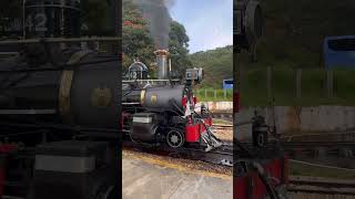 Locomotiva Baldwin 42 na estação de Tiradentes - MG - #EFOM