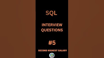 How to Find the Second Highest Salary in SQL | Simple & Effective! #databaseengineer #sqlserver