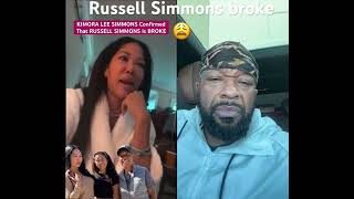 Russell Simmons broke. #russellsimmons #kimoraleesimmons #defjam #rundmc