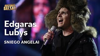 Edgaras Lubys - Sniego Angelai (Lyric Video). Auksinis Balsas