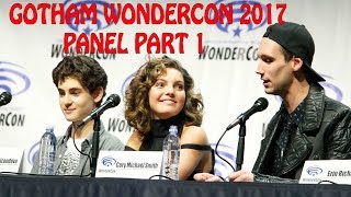 "Gotham" Wondercon 2017 Panel Upclose - David Mazouz, Camren Bicondova, Cory Michael Smith