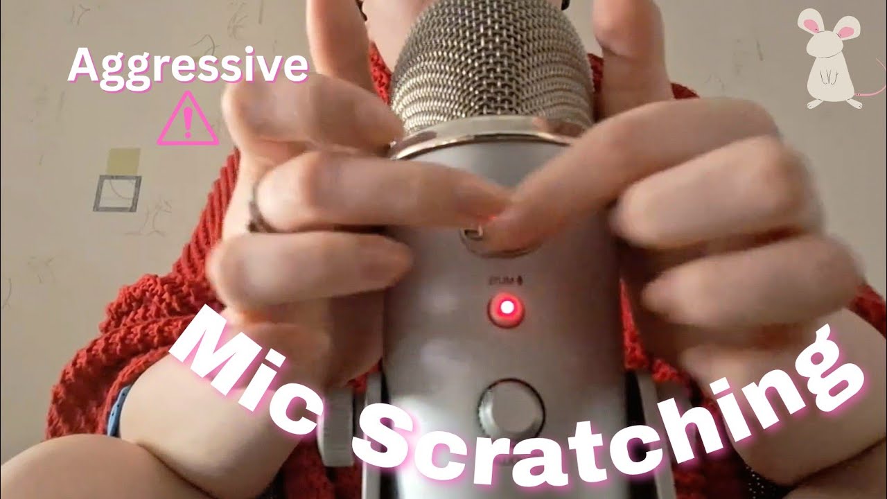 Bare Mic Scratching ASMR 🎙️ | Fast & Aggressive |No Talking - YouTube