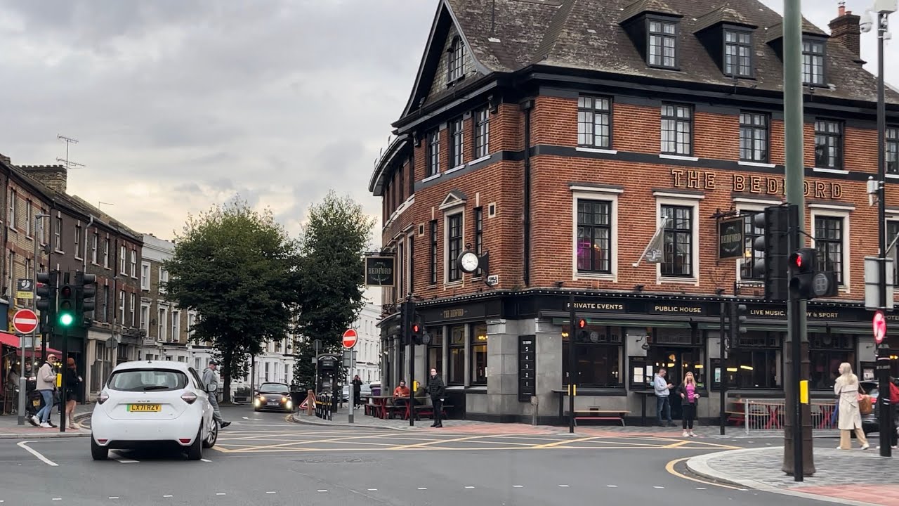 London England, 4K drive Balham , Streatham , Norbury 13/10/2022