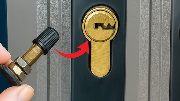 Miljarden mensen weten het niet! Open elk slot in een oogwenk zonder sleutel!