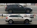 Audi A4 Allroad Quattro vs Subaru Outback S-AWD - 4x4 test on rollers