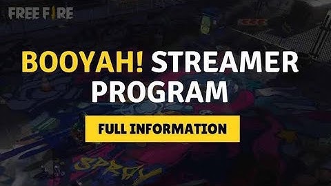 booyah streamer program full details// how to join booyah streamer program #booyah #booyahlive