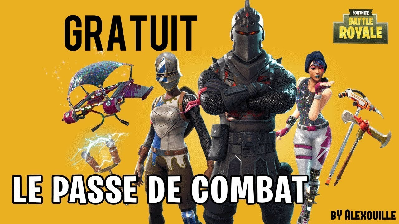 AVOIR LE PASSE DE COMBAT GRATUIT EXCLU !!! - YouTube