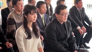 佐々木希『呪怨』で親に恩返し!?／ホラー映画『呪怨 -終わりの始まり-』お祓い式＆記者会見