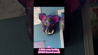 My Top 3 art projects of 2025-2026! What should I name the purple derpy mask?
