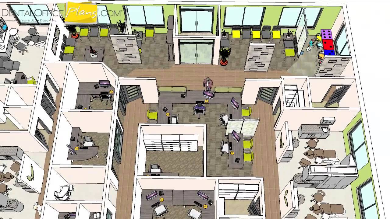 Large 6 Treatment Rooms Dental Office by YouTube
