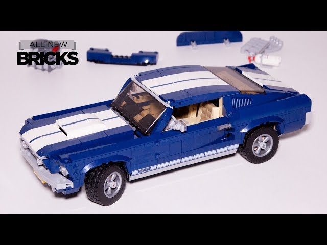 Lego Creator Expert 10265 Ford Mustang Speed Build 