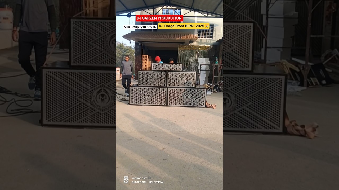 MINI DJ SETUP BY DJ SARZEN PRODUCTION TO DJ DROGA BIRNI JHARKHAND 