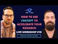 How to use chatgpt to accelerate your research
