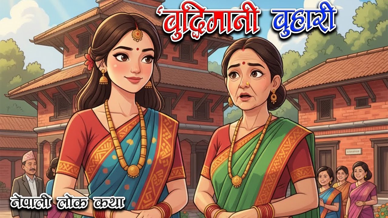 “बुद्धिमानी बुहारी  | Nepali Lok Katha | नेपाली लोक कथा | Nepali Lok Katha | Nepali Katha