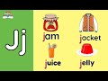 Letter Jj | Letter J Sound | Objects Beginning with Letter Jj | Learn to Write the Letter Jj