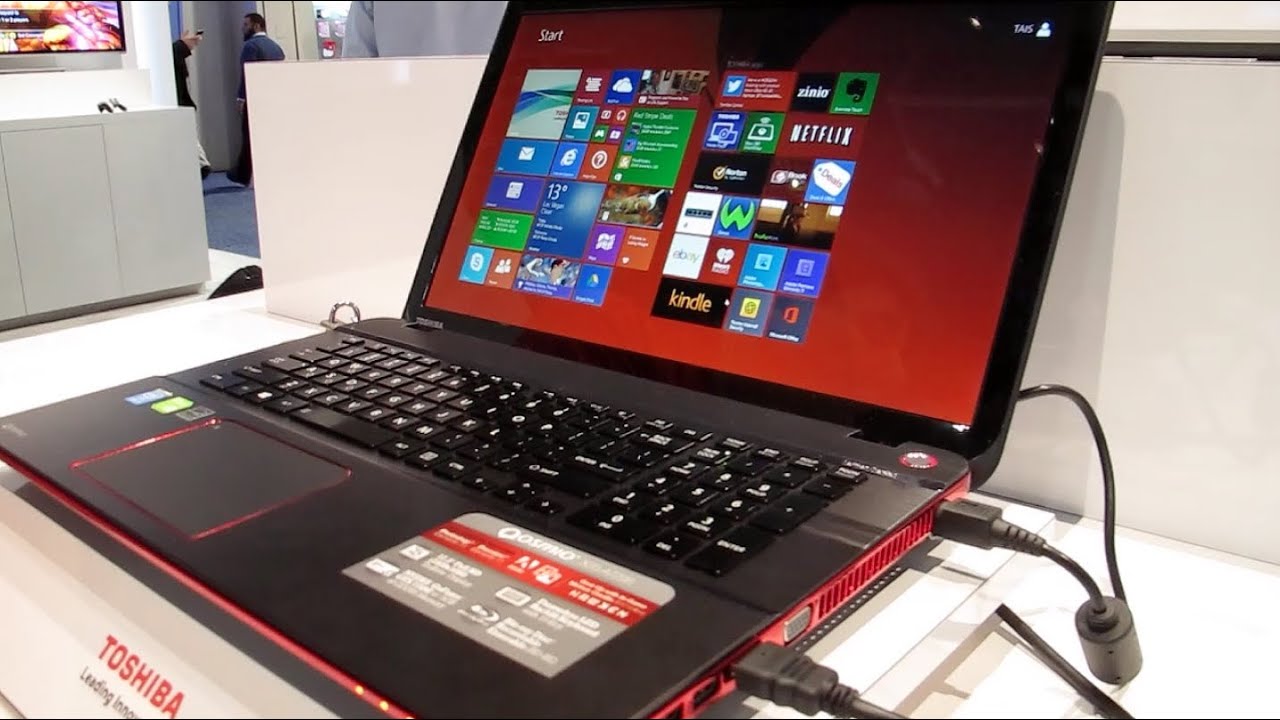 Toshiba Qosmio Gaming Laptop at CES 2014 - YouTube