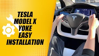 Tesla Model X Yoke easy installation