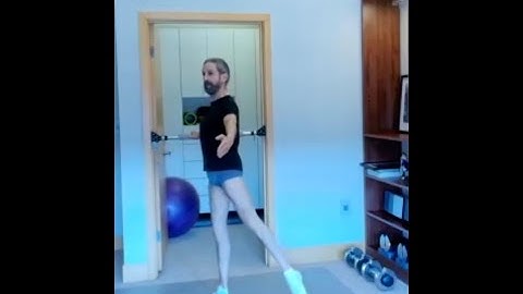 Ballet After 60:  A battement frappé and flic-flac combination