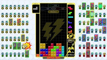 i got another attackers bonus in tetris 99 teams!!