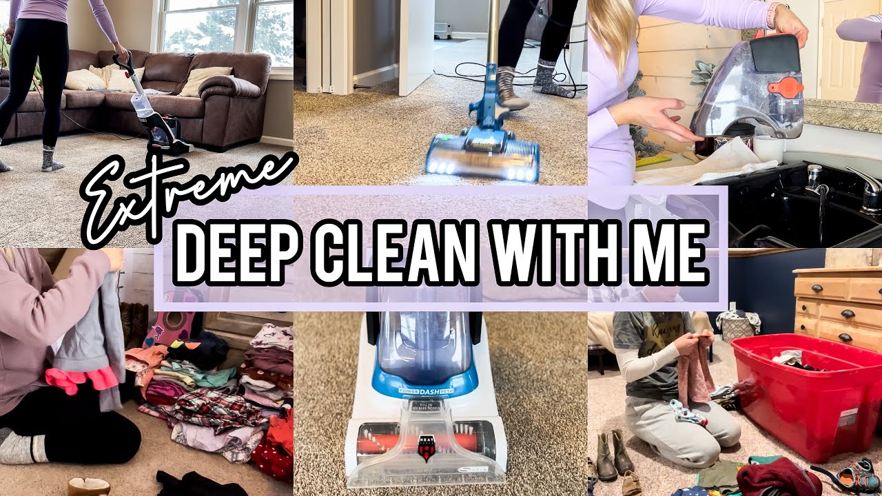 EXTREME DEEP CLEANING | CLEAN WITH ME | CLEANING LOTIVATION - YouTube