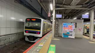 外房線209系2100番台C410C437 千葉駅発車