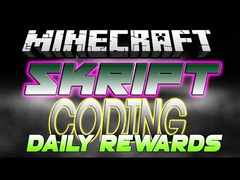 Minecraft Skript Coding - Daily Reward System