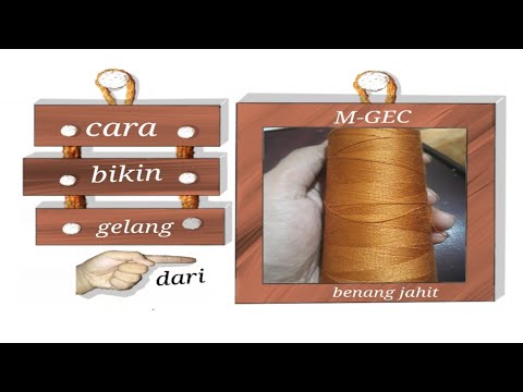 Tutorial bikin gelang  dari  benang  YouTube