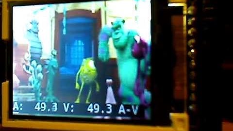 Adafruit 1.8" TFT LCD on Raspberry Pi runs mplayer, fbterm, X