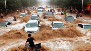 Guangdong City Flooded by Typhoon Sanba: The Worst Disaster in China This Year