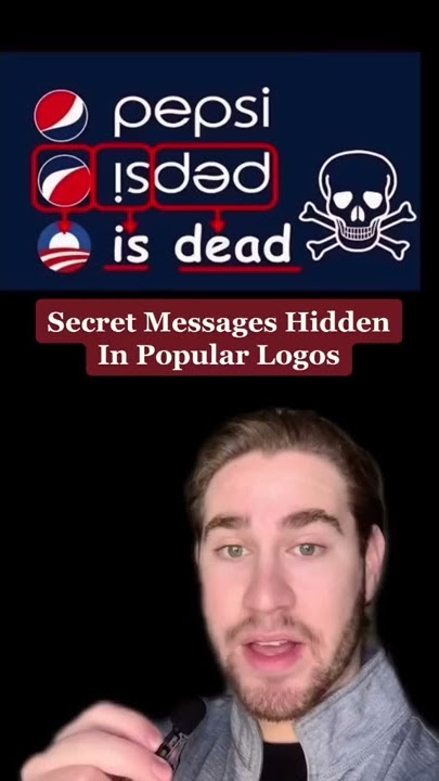 SECRET MESSAGES HIDDEN IN POPULAR LOGOS!! #Shorts