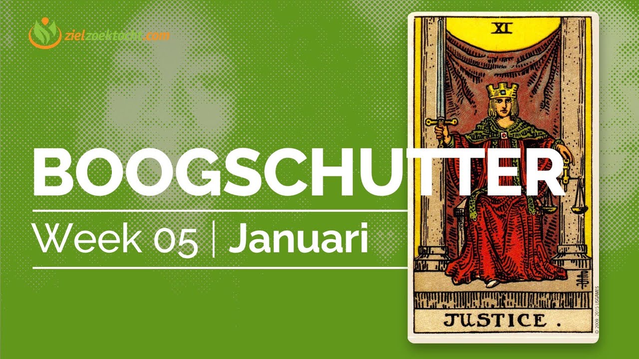 Boogschutter Week Tarot Kaartlezing Horoscoop Week 05