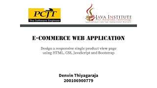 Web Project Task 22 | 1st Year | Semester 01 | Java Institute