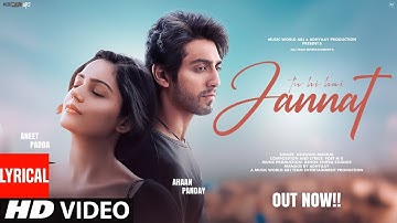 New Song 2025 | New Hindi Song | Tu Hi Hai Jannat | Ahaan Panday, Aneet Padda | Romantic Song |Video