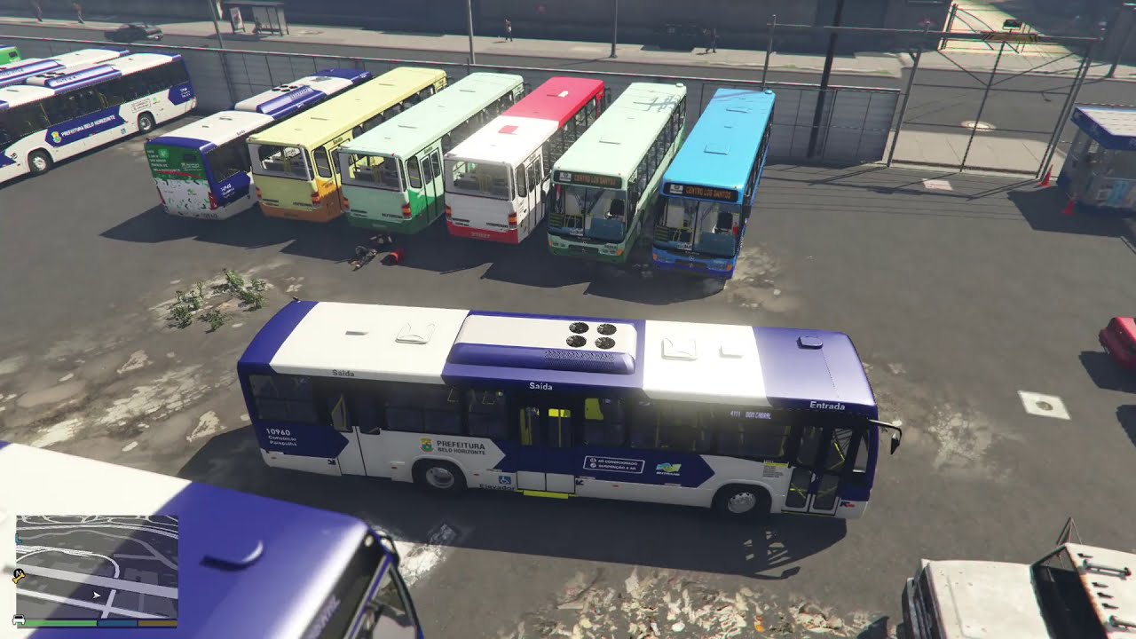 GTA V Ônibus Marcopolo Torino 2014 de Belo Horizonte MG , chassis Mercedes-benz OF-1724L Bluetec 5.