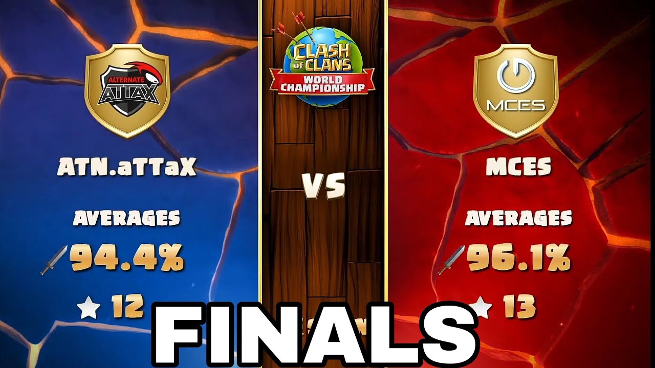 Finals | Atn.attax VS MCES | coc tournament 2021 | coc world championship | May qualifiers finals