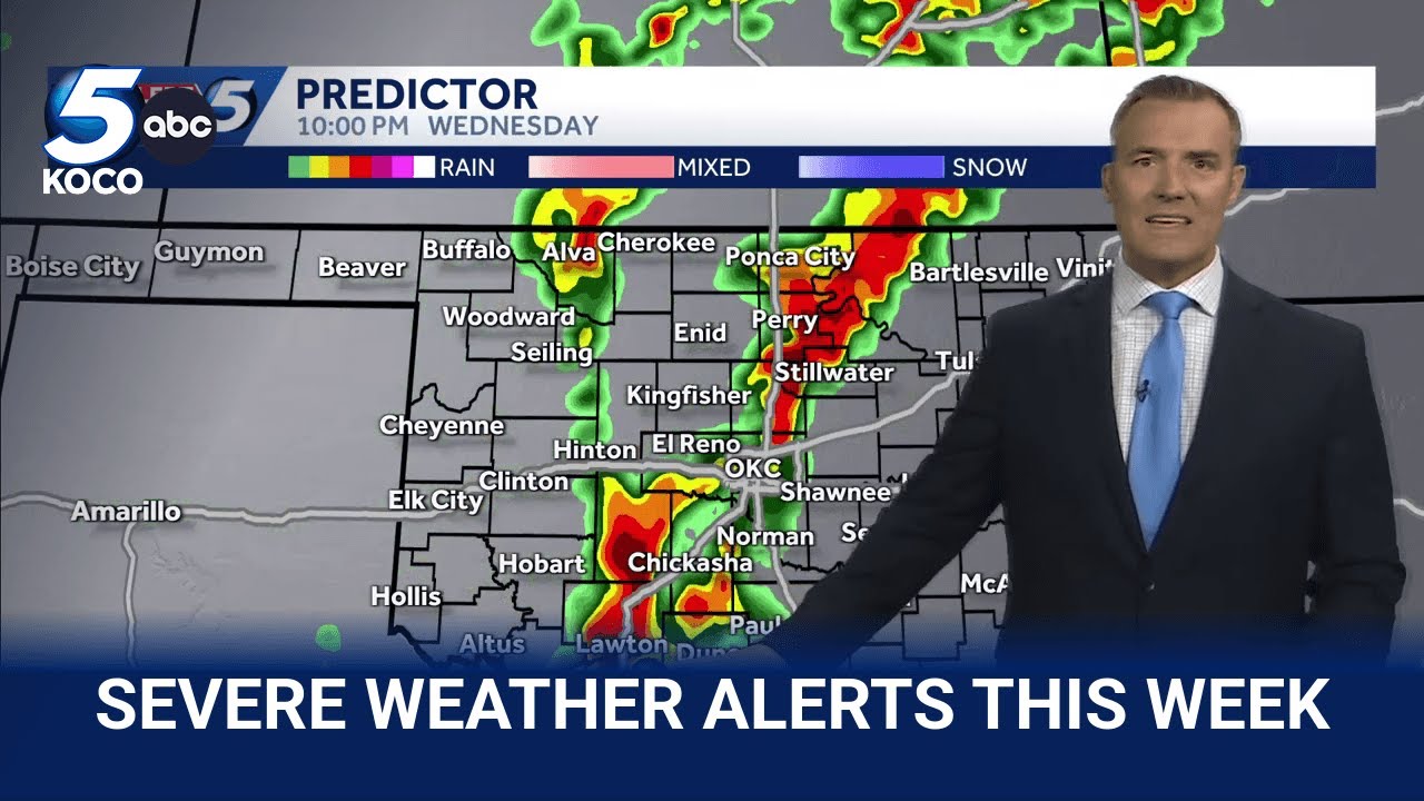Oklahoma Storm Timeline: Tuesday starts multiple days of severe weather ...