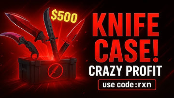 💰 KNIFE CASE PRINTED CRAZY PROFIT on CSGOCases! ( csgocases promo code 2025 )