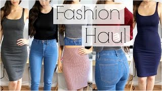 Fall Fashion Try On Haul || Forever 21, H&M, Zara, Charlotte Russe & Lookbook Store screenshot 4
