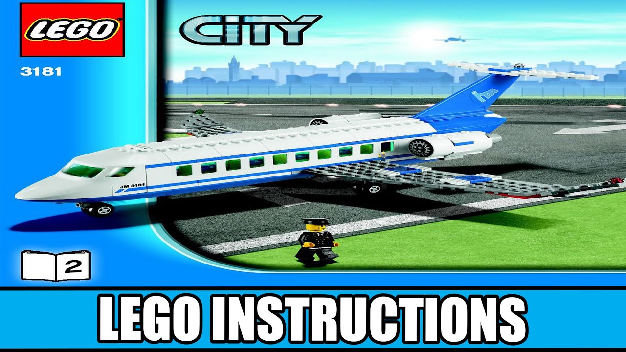 LEGO Instructions | City | 3181 | Passenger (Book - YouTube