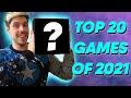 Adam's Top 20 Board Games Of 2021