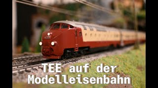 Modelleisenbahn - SBB RAm TEE Edelweiss - Fahrvideo