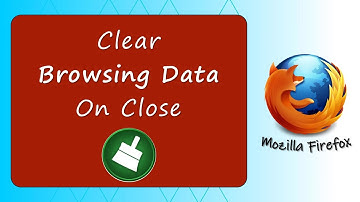 Firefox Auto Clear Browsing History on Close| Delete History 
