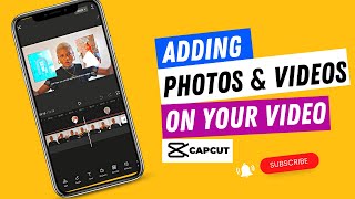 CAPCUT TUTORIAL OVERLAY  - ADDING PHOTOS OR VIDEOS ON A VIDEO screenshot 4