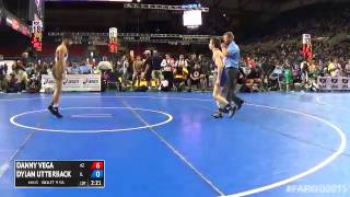 113 Champ. Round 3 - Dylan Utterback Illinois Vs. Danny Vega Arizona