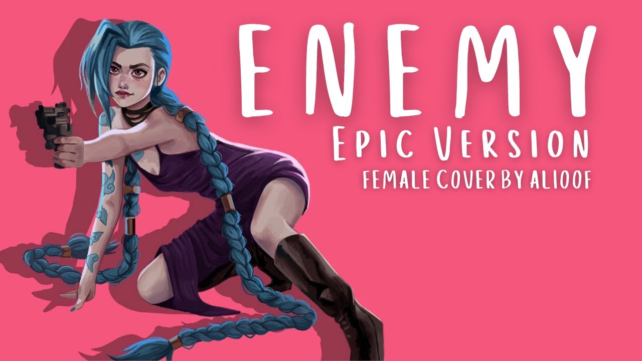 Enemy but its EPIC || Arcane || Female Cover by Alioof