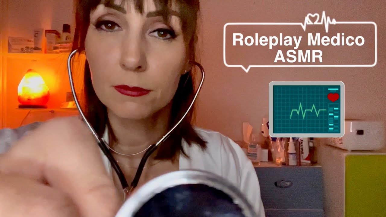 ASMR DOCTOR ROLEPLAY 👩🏻‍⚕️ VISITA MEDICO SPORTIVA 🩺🫀🫁 ASMR ITA