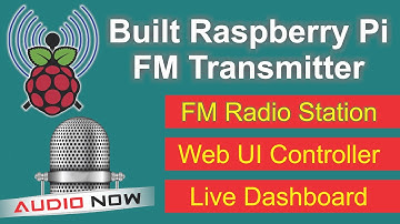 Dashboard for Raspberry Pi FM Transmitter | Radio Station | Web Application | Scheduler